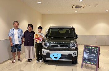 ハスラーご納車させていただきました！！